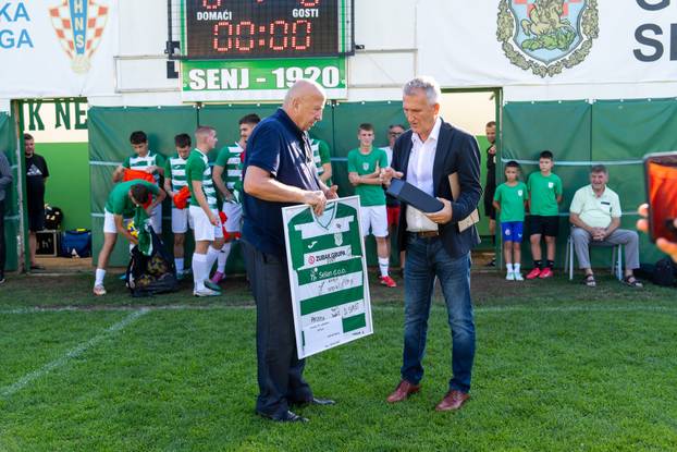 Senj: NK Nehaj proslavio 105. rođendan prijateljskom utakmicom protiv Dinama
