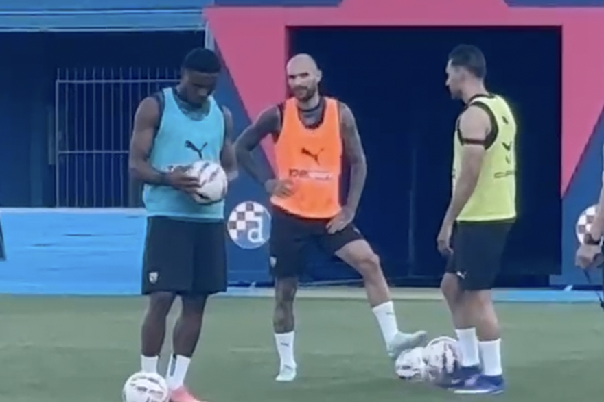 Trening Kauno Zalgirisa na Maksimiru