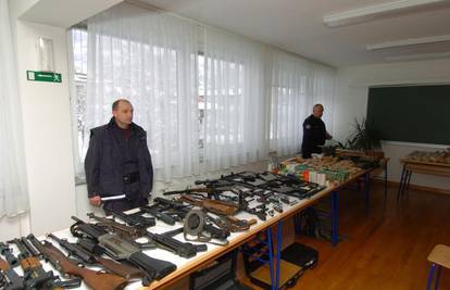 Rekord zagorske policije: Našli cijeli arsenal oružja
