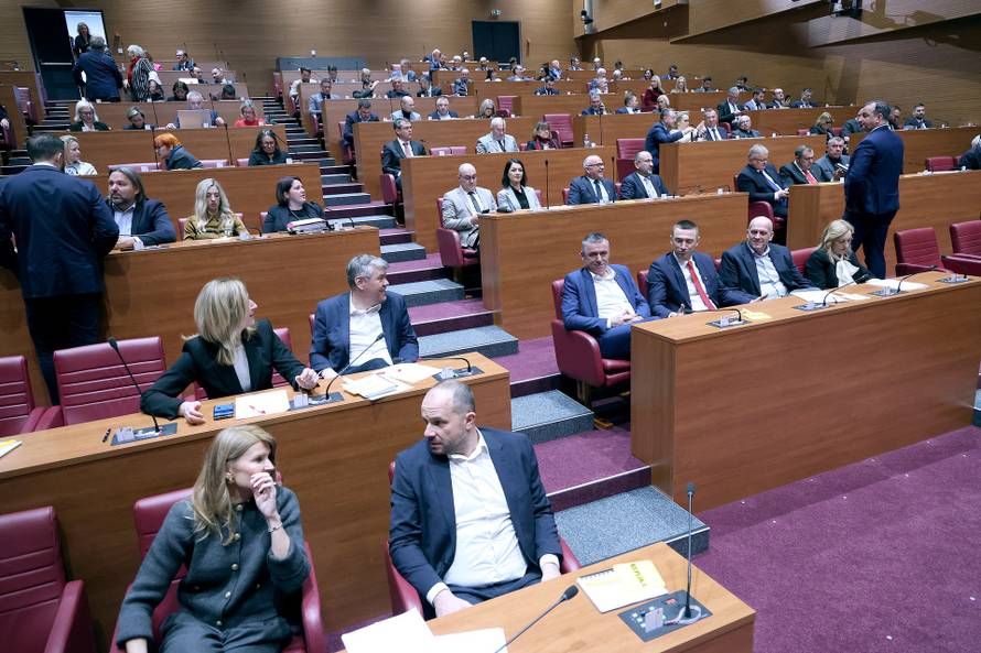 Zagreb: Sabor glasuje o Državnom proračunu za 2026. godinu