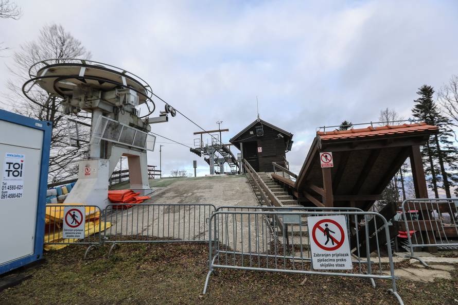 U prvim danima sije?nja zagreba?ko Sljeme bez hladne zime i pravog snijega