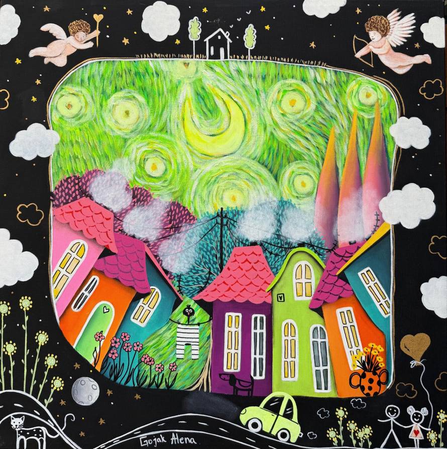 Umjetnica iz Sarajeva: Ja ne slikam platna, ja slikam život