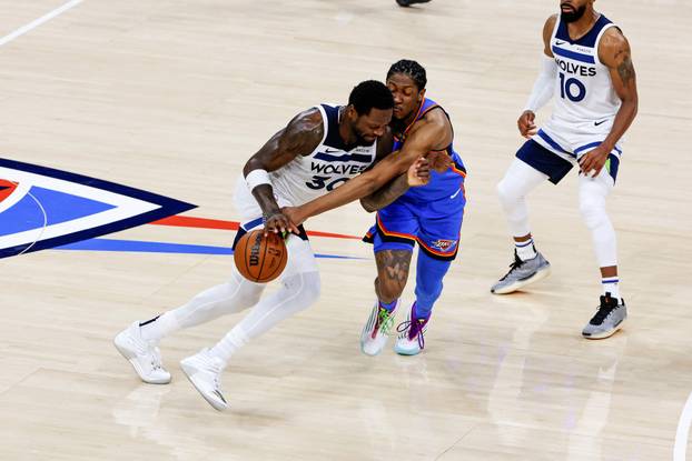 NBA: Playoffs-Minnesota Timberwolves at Oklahoma City Thunder