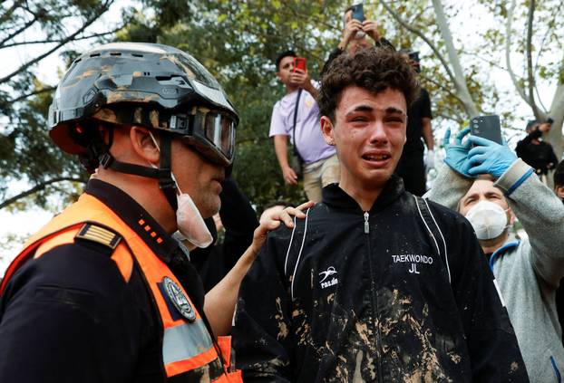 Aftermath of floods in Spain