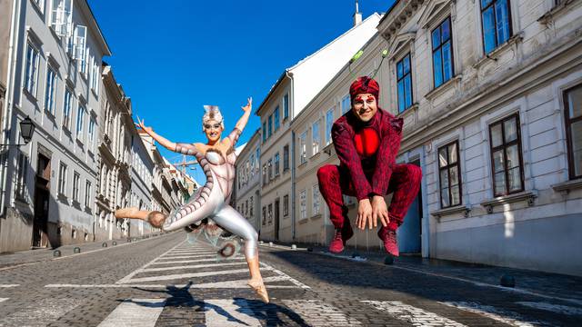 Cirque du Soleil umjetnici posjetili zagrebačke lokacije uoči OVO premijere