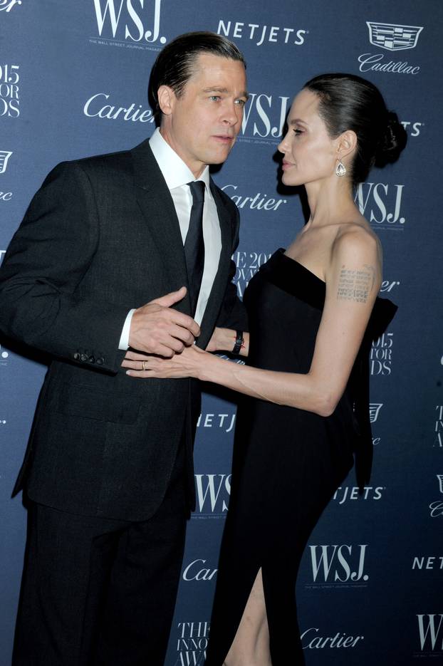 Angelina Jolie And Brad Pitt At Innovator Awards - NYC