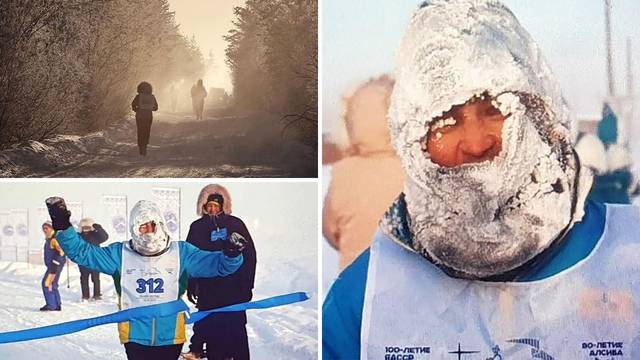 Najhladniji maraton na svijetu: Tko prestane trčati, smrzne se!