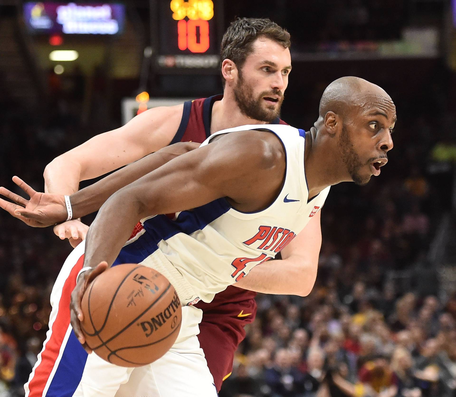 NBA: Detroit Pistons at Cleveland Cavaliers