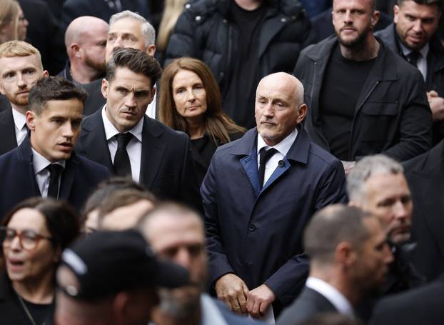 Funeral of former boxer Ricky Hatton