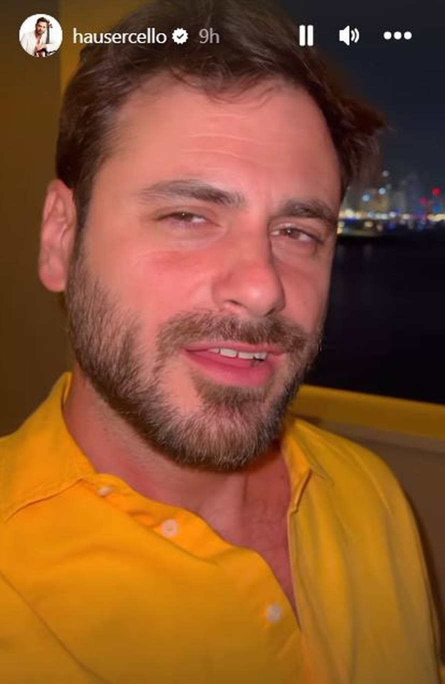 Stjepan Hauser proveo večer s misterioznom ženom u prozirnoj haljini: 'Ona je ona prava. Ona!'