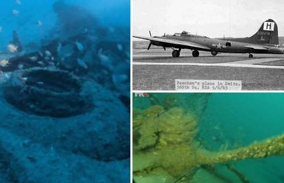 U Biševskom kanalu ronioci pronašli još jedan saveznički bombarder - leteća tvrđava B24