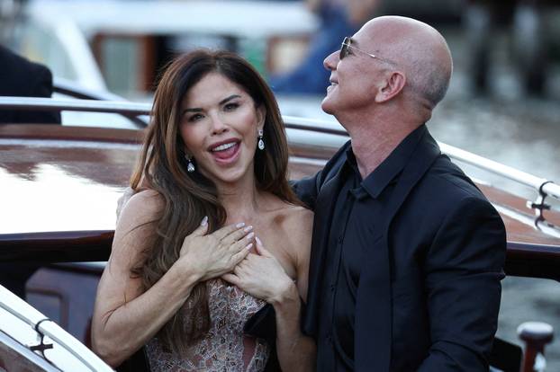Wedding celebrations of Amazon founder Jeff Bezos and his wife Lauren Sanchez in Venice