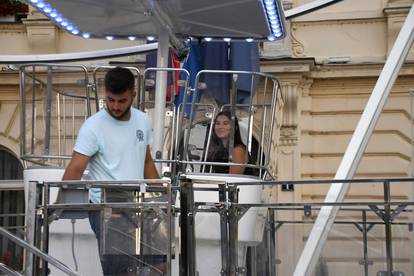 FOTO Panoramski kotač postao glavna atrakcija u Koprivnici