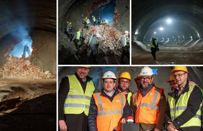 Rijeka: Uspješno probijen tunel Podmurvice na spojnici ceste
