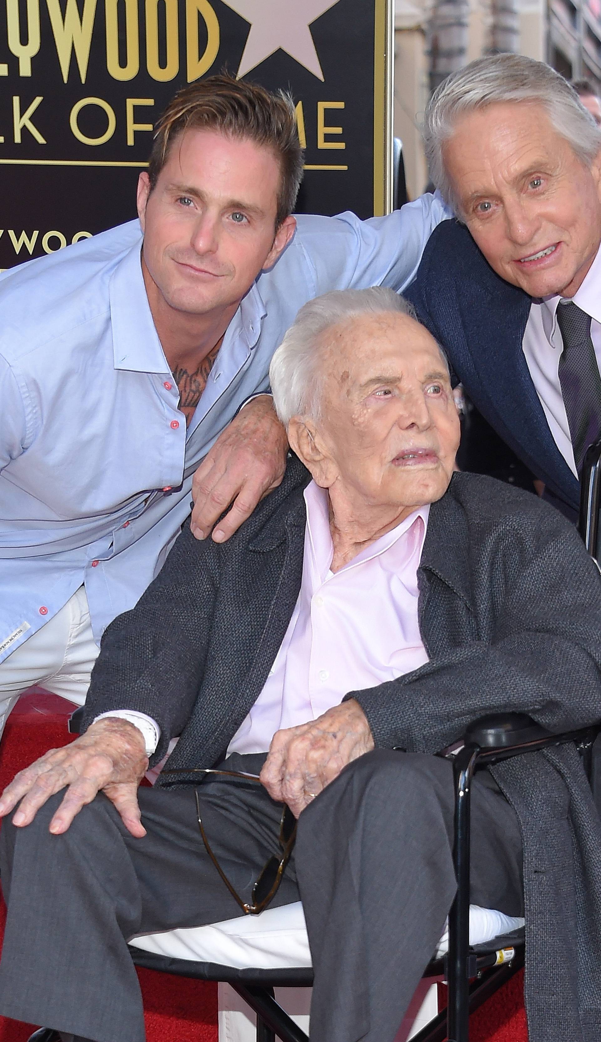 Michael Douglas Hollywood Walk of Fame Ceremony - Los Angeles