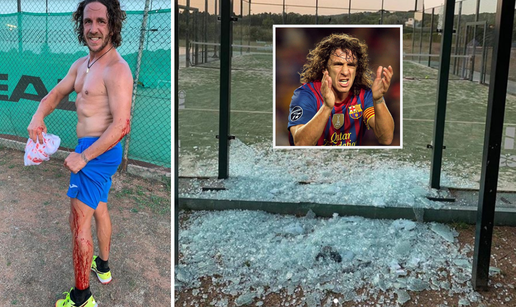 I kad igra tenis, krv do koljena: Ludi penzioner Carles Puyol...