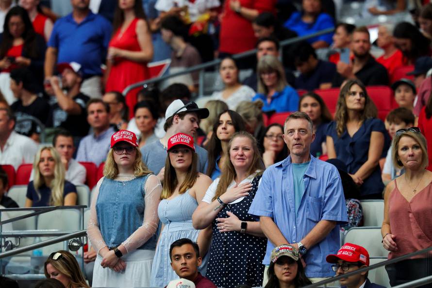 Memorial service for slain conservative commentator Charlie Kirk, in Glendale