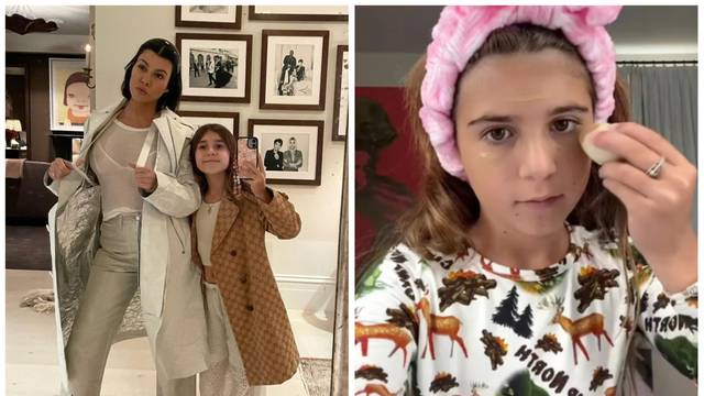 Kardashianka na meti kritičara: Njezina 10-godišnja kći u videu uči pratitelje kako se šminkati