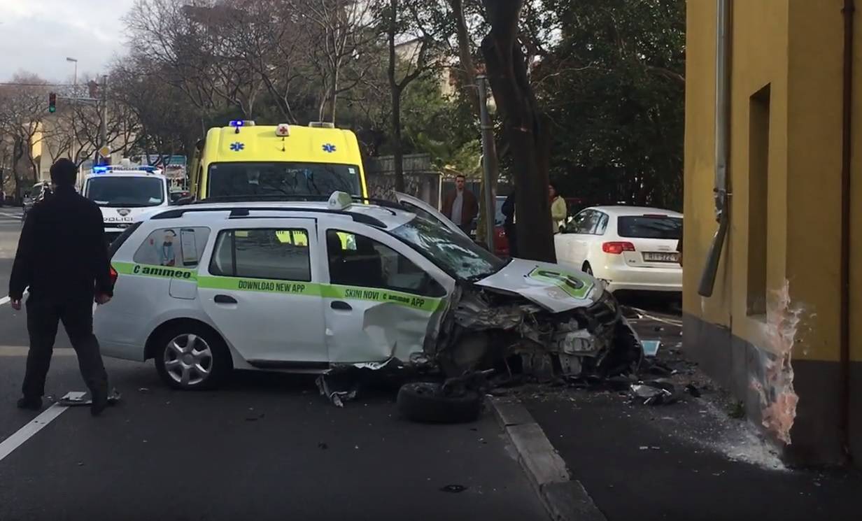 Policija privela vozača taksija: Objavili detalje nesreće u Rijeci