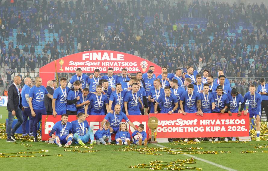 Nogometaši Dinama pobjednici su SuperSport Hrvatskog nogometnog kupa