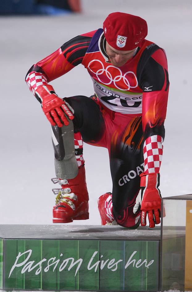 Torino: 13.02.2006., Ivica Kosteli? osvojio srebrnu medalju na ZOI