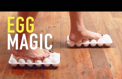 Trikovi s jajima: Napravite kajganu bez razbijanja ljuske