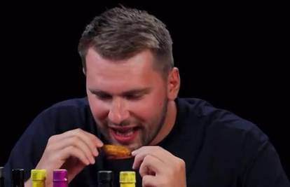 VIDEO Luka Dončić isprobao ljuti umak pa opsovao na hrvatskom