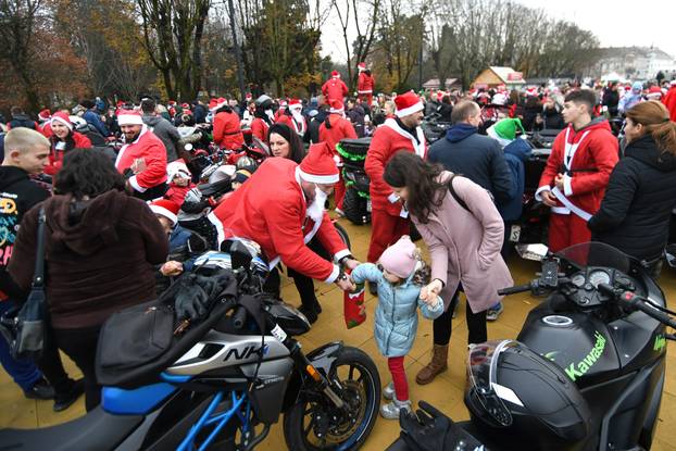 Moto Mrazovi okupirali ulice Koprivnice 