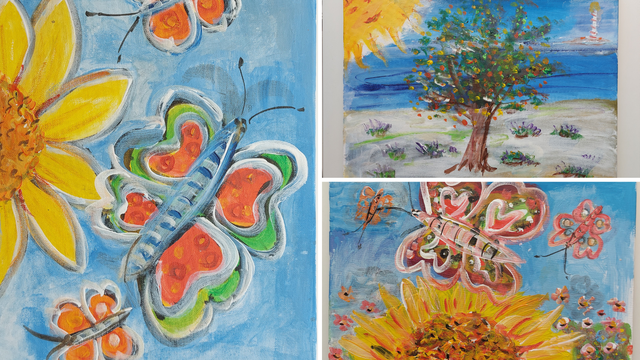 Dječja akcija dobrote: Aukcijska prodaja dječjih slikarskih radova, za djecu iz Gline