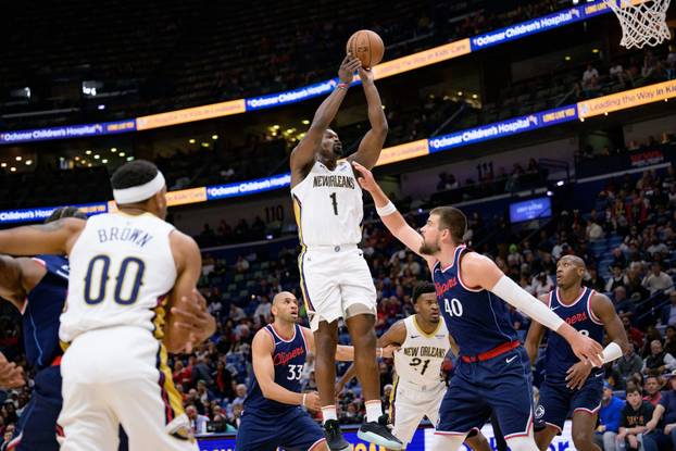 NBA: Los Angeles Clippers at New Orleans Pelicans
