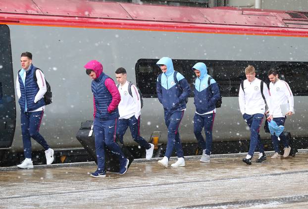 Manchester City Team Sighting - Manchester