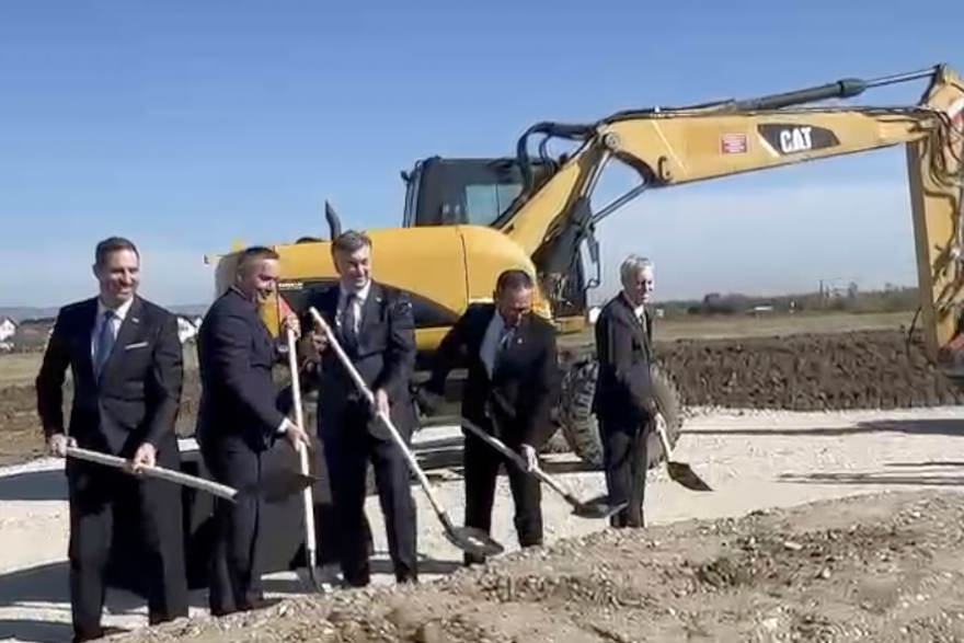 Početak gradnje kampa HNS-a u Velikoj Gorici