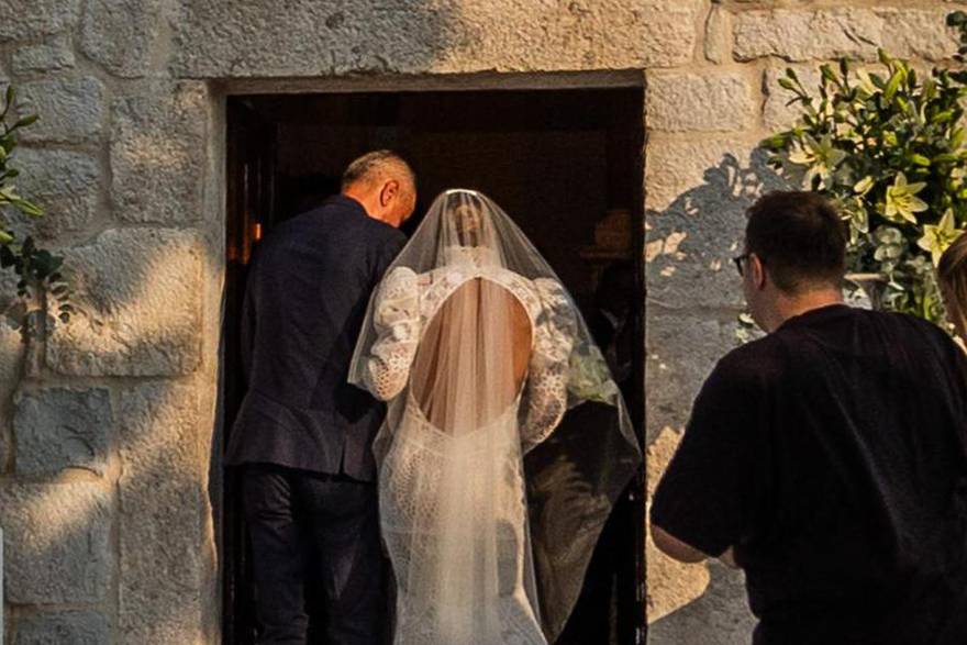Sitno Gornje: Vjenčanje Ane Gruice u crkvi sv. Luke