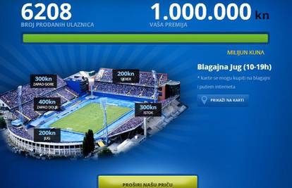 Dinamo je za PSG prodao 6208 karata, a utakmica za dva dana