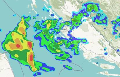 Pogledajte što ide prema Hrvatskoj! Moguća i tuča!