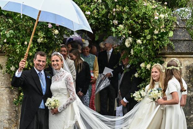 Wedding of Britain's Princess Anne's son Peter Phillips and Harriet Sperling, in Kemble