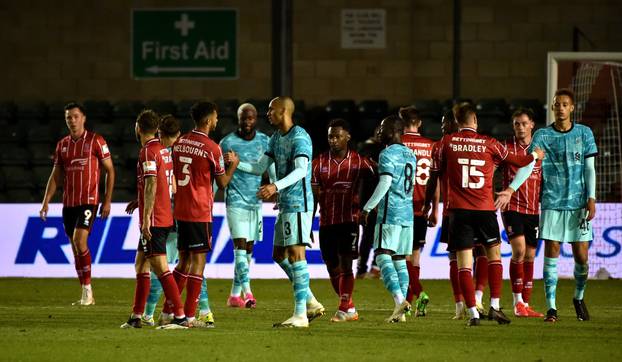 Lincoln City v Liverpool - Carabao Cup - Third Round - LNER Stadium