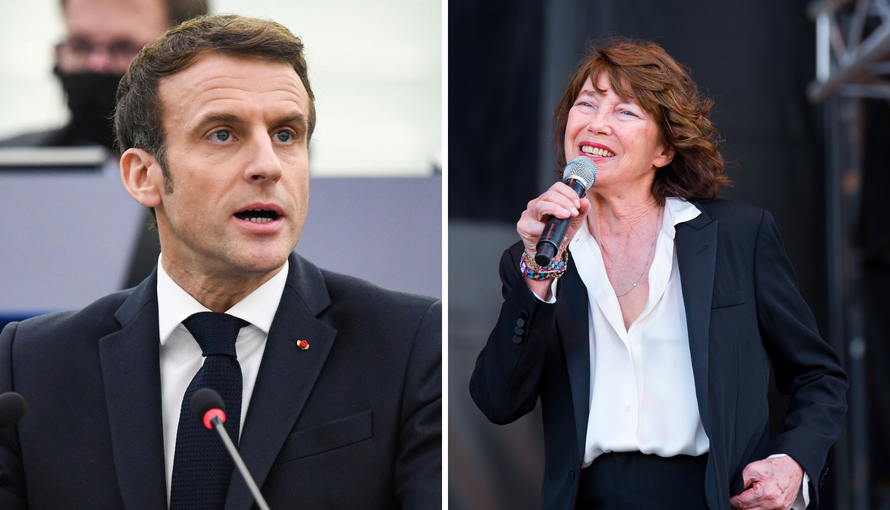 Macron se oprostio se od Jane Birkin: 'Glas joj je bio sladak'