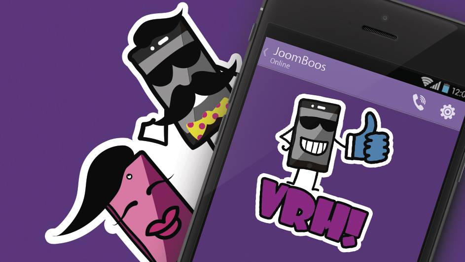 Besplatno preuzmi otkačene JoomBoos stickere na Viberu
