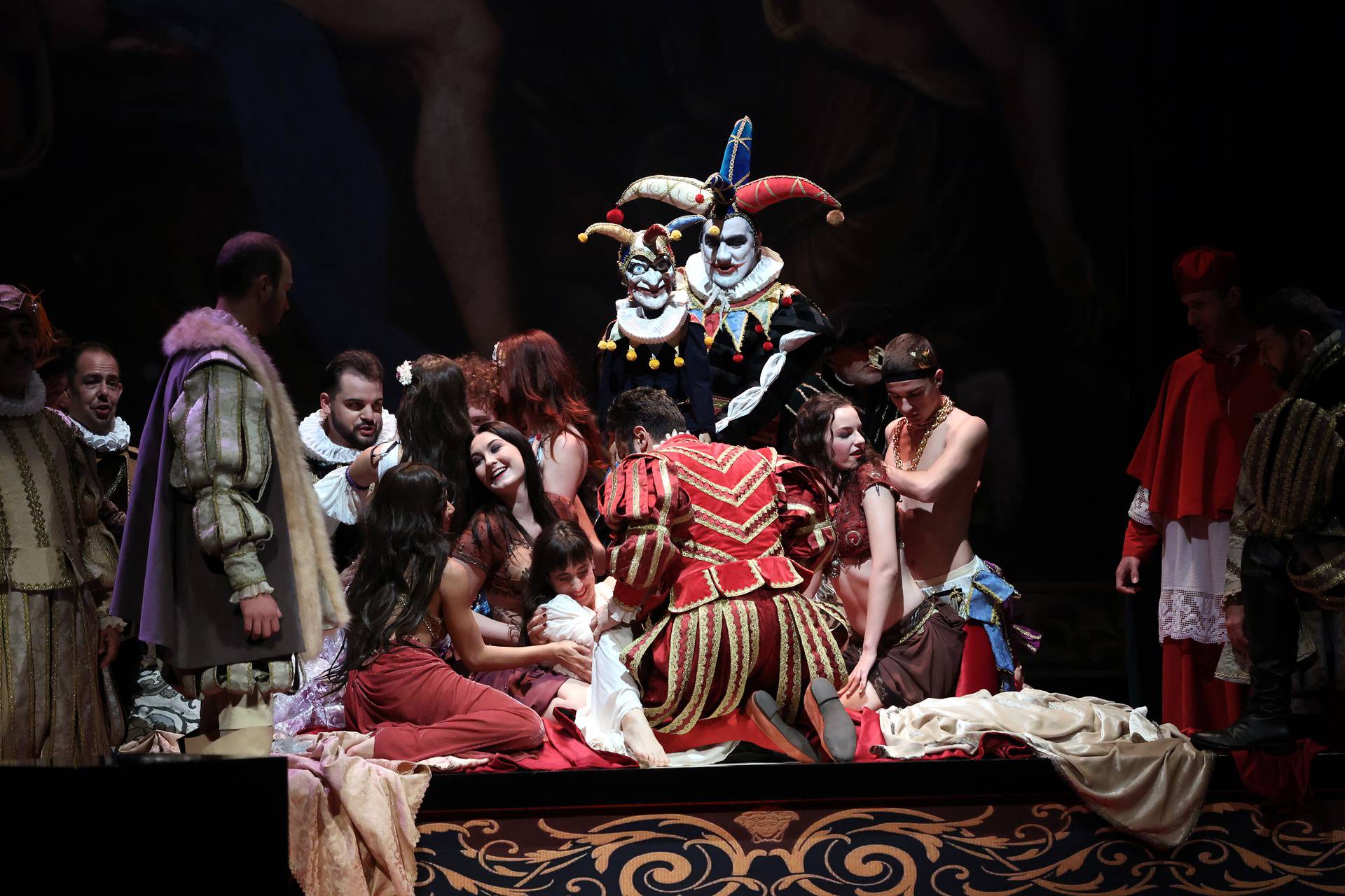 Zagreb: Generalna proba operne premijere "Rigoletto" Giuseppea Verdija povodom  Svjetskiog dana opere 