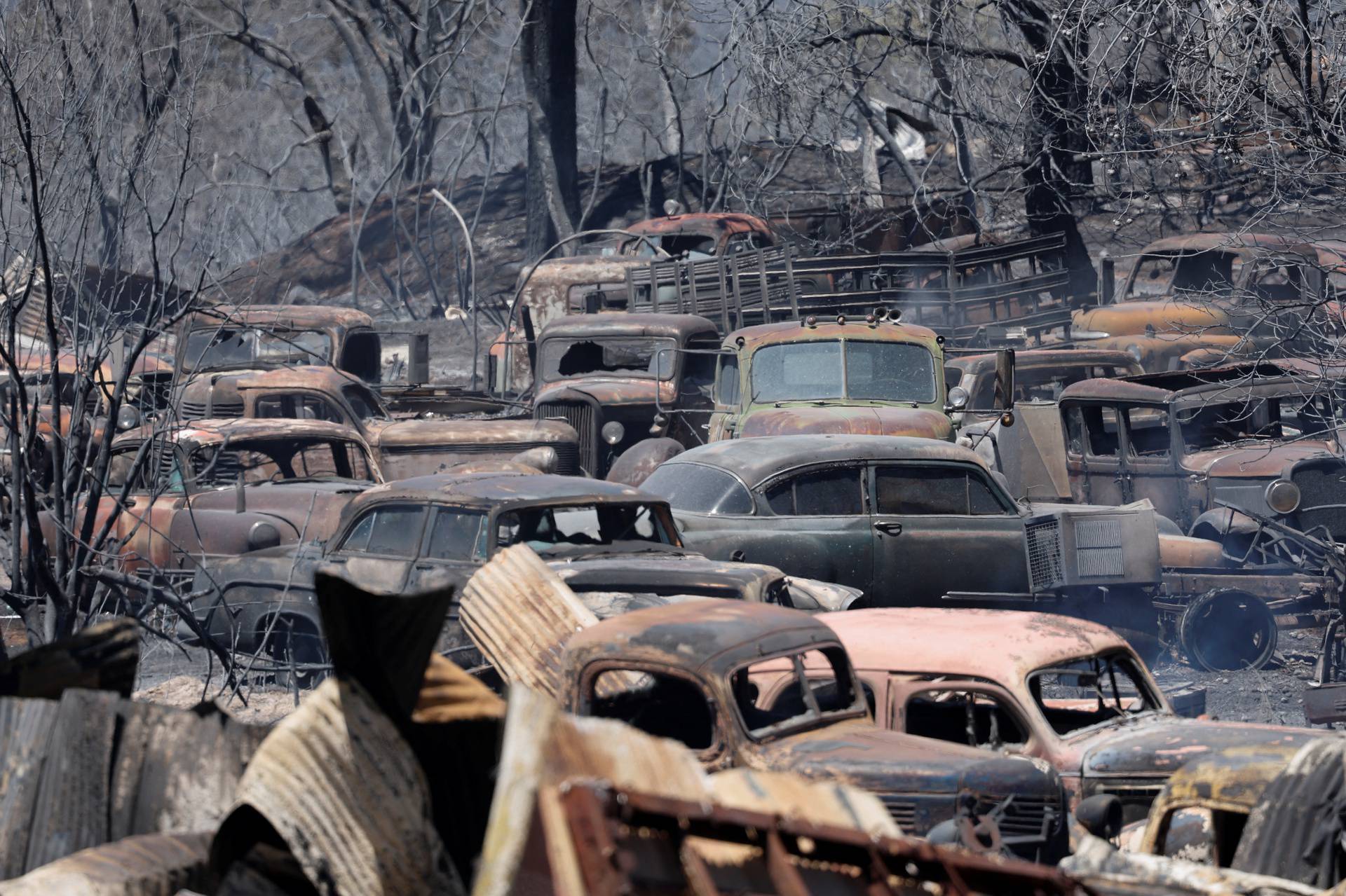 Wildfire near Chico, California