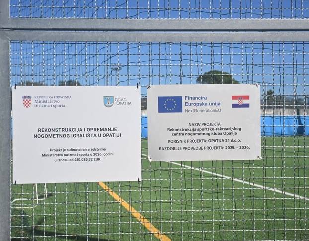 FOTO Hrvatska dobila još jedan nogometni stadion od 6,5 mil. eura. Gostujuća tribina je hit