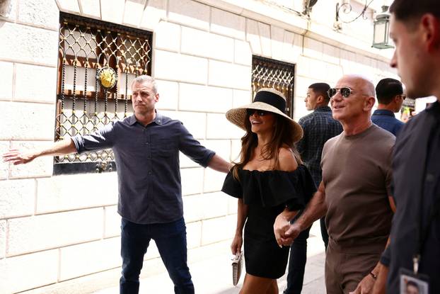Wedding celebrations of Amazon founder Jeff Bezos and his wife Lauren Sanchez in Venice