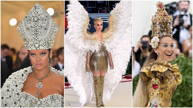 Rihanna je došla kao papa, a Perry obukla anđeoska krila...