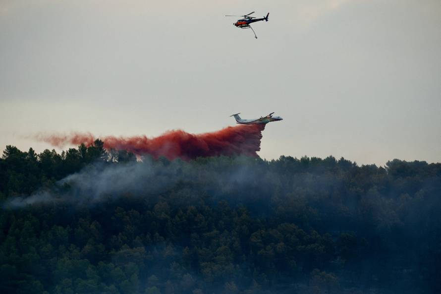 Wildfire in France