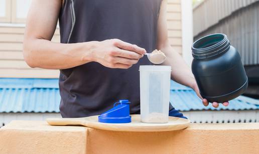 Protein iz mlijeka gradi mišiće - sirutku popijte prije treninga