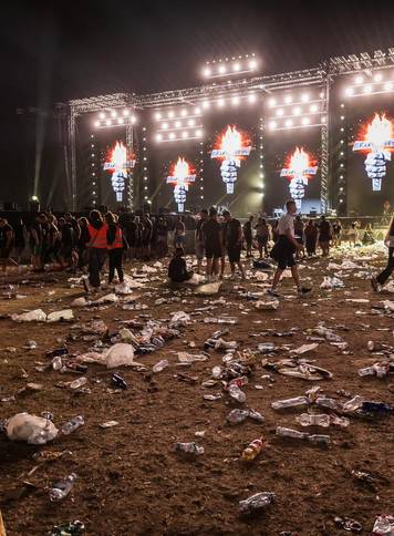 Sinjski Hipodrom nakon zavr&scaron;etka koncerta Marka Perkovi&cacute;a Thompsona