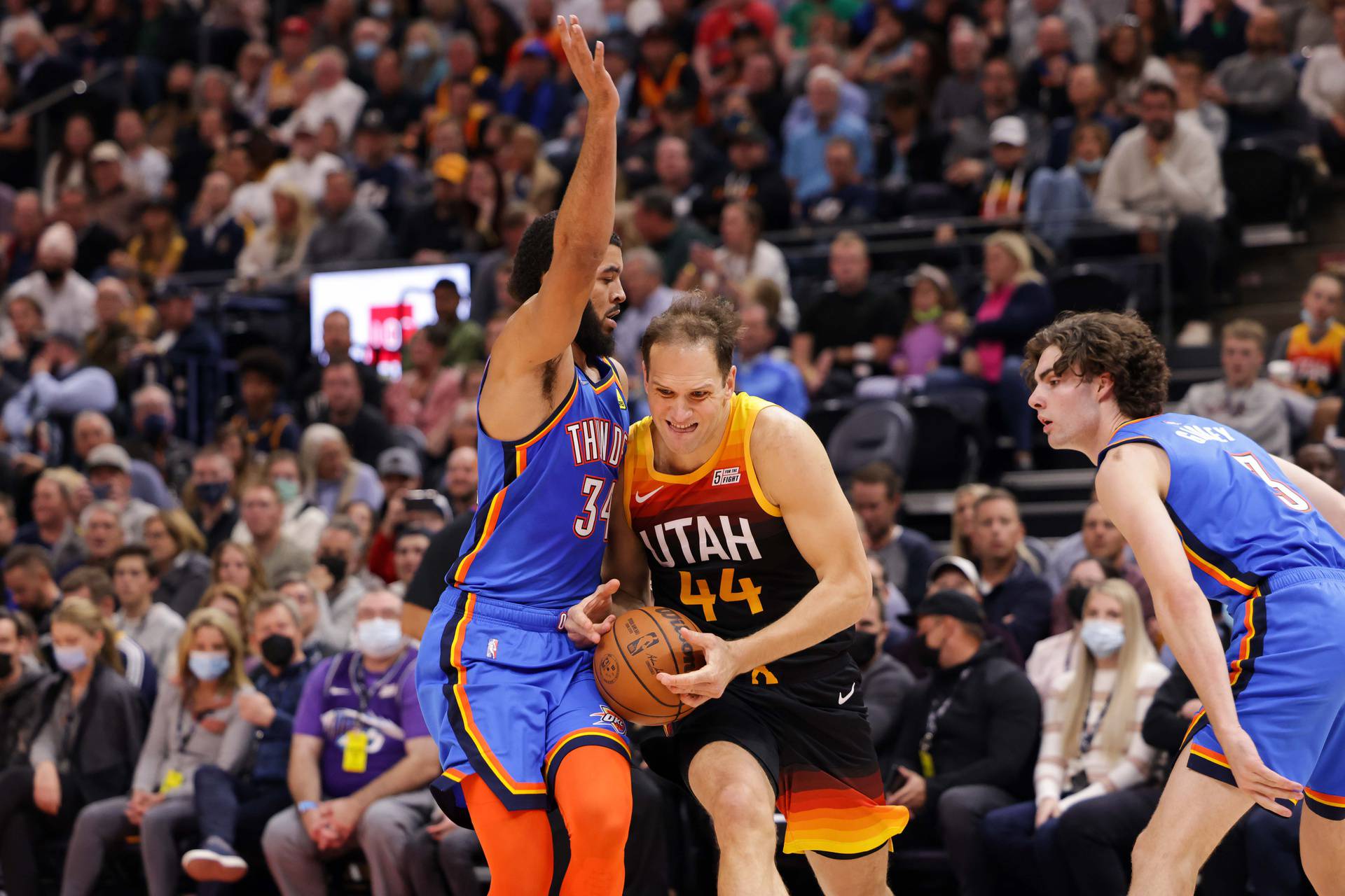 NBA: Oklahoma City Thunder at Utah Jazz