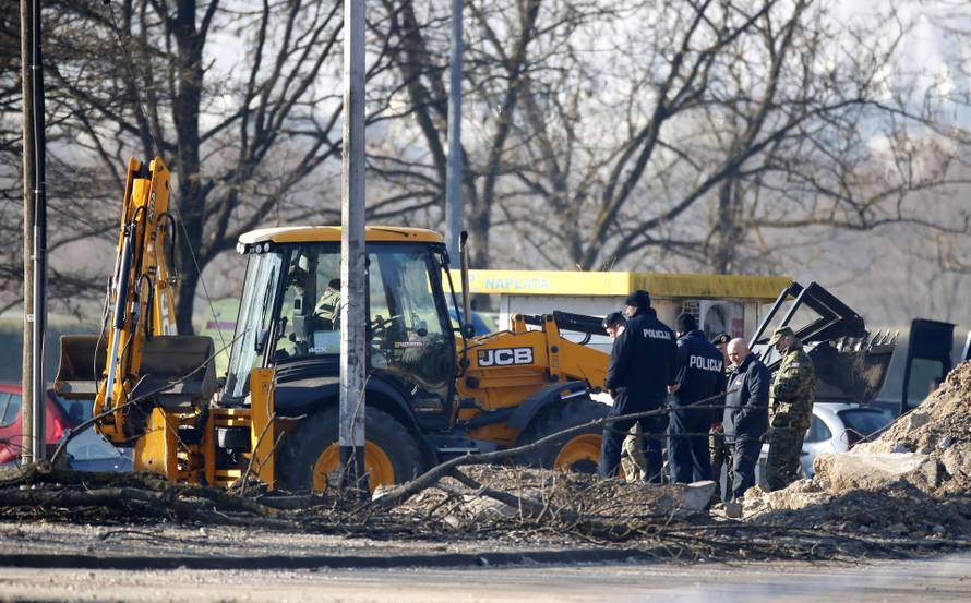 Zagreb: Nastavak očevida nakon pada letjelice na Jarunu