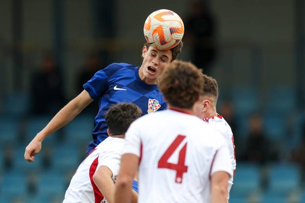 Susret U-19 reprezentacija Hrvatske i Gibraltara u kvalifikacijama za Europsko prvenstvo